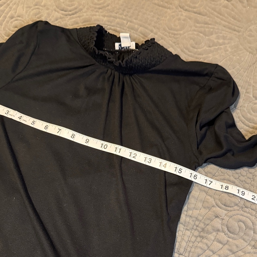 J. Crew Black Long Sleeve Blouse - Picture 8 of 10